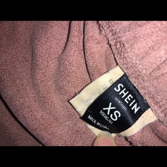 High Waisted Suede Leggings - Picture 7 of 11